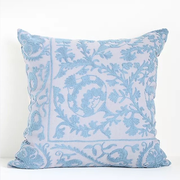 Anthropologie Other - New Anthropologie Hand-Embroidered Emilie Suzani Throw Pillow